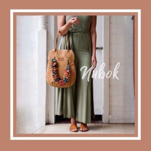 NWOT Cueropapel & Tijera Handmade Leather Handbag - Nubok in Honey Leather